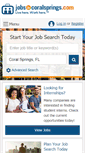 Mobile Screenshot of jobsincoralsprings.com